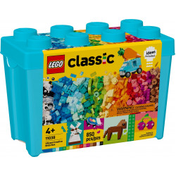 Пъстра креативна кутия с тухлички – КЛАСИК