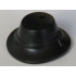 Minifigure, Headgear Hat, Wide Brim Down with Knotted Band: {черен}