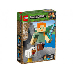 Голяма фигурка - Алекс с пиле – МАЙНКРАФТ