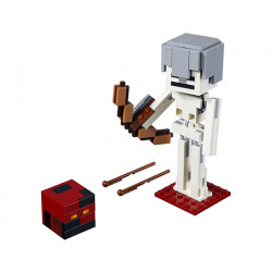 Голяма фигурка Скелет с куб от магма – МАЙНКРАФТ