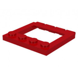 Hinge Vehicle Roof 4 x 4 Sunroof: {ярко червен}