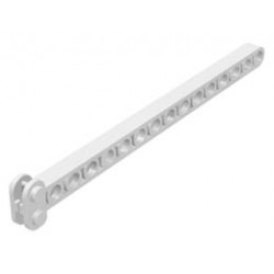 Crane Arm Center (Technic Beam 1 x 16): {бял}