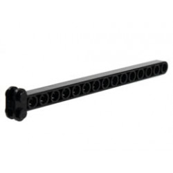 Crane Arm Center (Technic Beam 1 x 16): {черен}