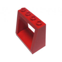 Windscreen 2 x 4 x 3 Frame - Hollow Studs: {ярко червен}