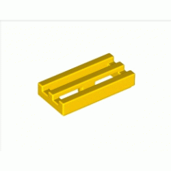 Решетка на радиатор 1X2: {ярко жълт}