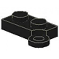 Hinge Plate 1 x 4 Swivel Base: {черен}