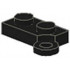 Hinge Plate 1 x 4 Swivel Base: {черен}