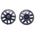 Wheel Cover 10 Spoke (Spokes in Pairs) - for Wheel 18976: {черен}