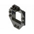 Hinge Window Frame 1 x 4 x 3 with Octagonal Panel: {черен}