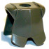Minifigure Armor Breastplate with Leg Protection: {тъмно сив}