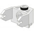 Magnet Holder 2 x 3 with Clips and Pin Hole: {бял}
