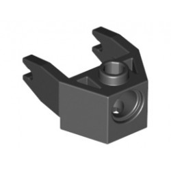 Magnet Holder 2 x 3 with Clips and Pin Hole: {черен}