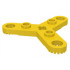 Technic, Plate Rotor 3 Blade with Toothed Ends and 3 Studs (Propeller) : {ярко жълт}