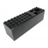 Electric 9V Battery Box 4 x 14 x 4 Cover: {черен}