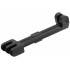 Hinge Bar 2.5L with 2 and 3 Fingers on Ends (Pantograph Shoe Holder): {черен}