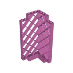 Стенен ъгъл 6X6X12: {тъмно розов}