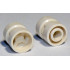 Wheel  8mm D. x 9mm for Slicks, Hole Round for Wheels Holder Pin: {бял}
