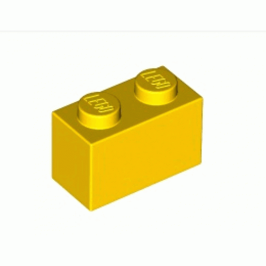 Тухличка 1X2 : {ярко жълт}