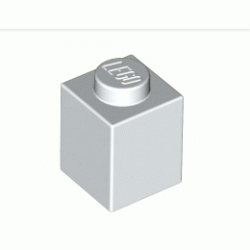 Тухличка 1X1: {бял}