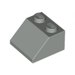 Покривна плочка 2X2/45°: {сив}