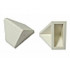 Slope 45 2 x 1 Double / Inverted - without Bottom Tube or Bottom Stud Holder: {бял}
