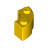 Brick, Round Corner 2 x 2 Macaroni with Stud Notch: {ярко жълт}