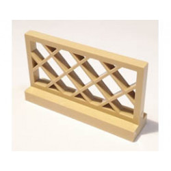 Ограда 1X4X2: {тухлено жълт}