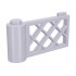 Fence Gate 1 x 4 x 2 Lattice: {светло синьо-виолетов}