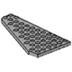 Wedge, Plate 7 x 12 Wing Right: {сив}
