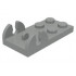 Hinge Plate 2 x 4 - Female (Digger Bucket Holder): {сив}