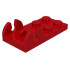 Hinge Plate 2 x 4 - Female (Digger Bucket Holder): {ярко червен}