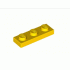 Плочка 1X3: {ярко жълт}
