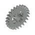 Technic, Gear 24 Tooth Crown (2nd Version - Reinforced): {сив}