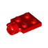 Плочка 2X2 с гнезно за топче: {ярко червен}