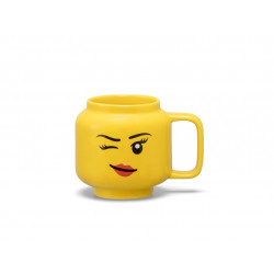 LEGO® керамична чаша - Намигащо момиче (малка), 250 мл – ПРИСПОСОБЛЕНИЯ