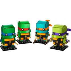 Фигури на костенурките нинджа – БРИКХЕДЗ