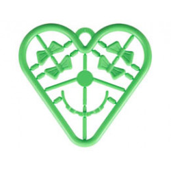 Belville, Clothes Accessories - Complete Sprue - Small Bows & Hair Band: {умерено зелен}