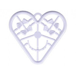 Belville, Clothes Accessories - Complete Sprue - Small Bows & Hair Band: {светло синьо-виолетов}