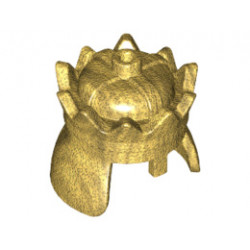 Minifigure, Headgear Crown: {хромирано златист}