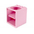Container, Cupboard 4 x 4 x 4 with Elliptical Hole for Sink : {светло червеникаво-виолетов }