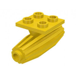 Engine, Strakes, 2 x 2 Thin Top Plate: {ярко жълт}
