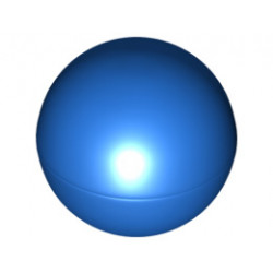 Ball, Hard Plastic 52mm D. (Duplo Ball for Ball Tube): {ярко син}