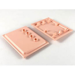 Scala Wall, Panel 5 x 6 with Four Studs: {светла сьомга}