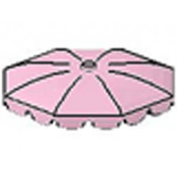 Belville Umbrella Top with Rounded Bottom Flaps: {светло червеникаво-виолетов }