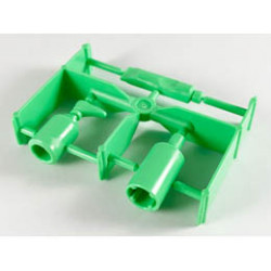 Scala Accessories - Complete Sprue - Toiletries (Simple Bottle, Pump Bottle, Toothpaste Tube): {умерено зелен}