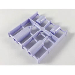 Scala Accessories - Complete Sprue - Table Containers (Wine, Milk, 2 Jars): {светло синьо-виолетов}