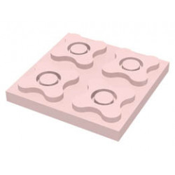 Scala Plate 4 x 4: {светла сьомга}