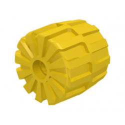 Wheel Hard Plastic Medium (35mm D. x 31mm) : {ярко жълт}