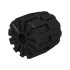 Wheel Hard Plastic Medium (35mm D. x 31mm) : {черен}