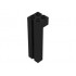 Brick, Modified 2 x 2 x 6 with Groove : {черен}